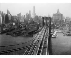 Innova FP02912 Glasbild Brooklyn Bridge, 60 x 80 cm