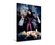 Calvendo Premium Textil-Leinwand 60 cm x 90 cm hoch, Gothic | Wandbild, Bild auf Keilrahmen, Fertigbild auf echter Leinwand, Leinwanddruck: Jessie D. Luna Menschen Menschen