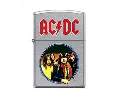 Zippo AC/DC Feuerzeug, Messing, Design, 5,83,81,2
