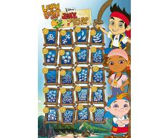 Jake and The Neverland Pirates- Learn to Count - Filmposter Kino Movie - Grösse 61x91,5 cm
