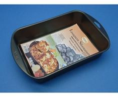 VESPA 982Â Sfornatutto Backblech antihaft, 29Â x 19Â x 6Â cm, anthrazit