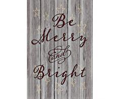 Lela & Ollie Holzschild mit englischen Zitaten (15,2 x 22,9 cm) – Moderne vertikale Wandbilder, Dekoration für Zuhause oder Büro, mit Haken zum Aufhängen oder Aufstellen auf dem Tisch