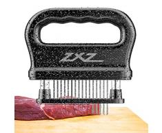 Fleischhammer, Edelstahl Nadel Tenderizer Küche Kochen Werkzeug für Rindfleisch Steak BBQ Huhn Fisch Schweinefleisch