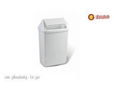 Giganplast Caroline Gig Wäschekorb Rechteckig, Kunststoff, Weiß