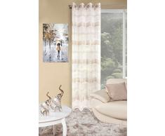 Eurofirany, Ösenschal Etta, beige, 140x250 Vorhang, 100% Polyester, 0.02 x 140 x 250 cm