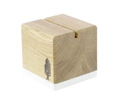 Kerzenständer kandelo, Design Kerzenhalter aus Holz | Deko Kerzenständer, Holz, Natur, 8 x 8 x 8 cm