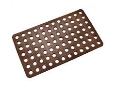 Colorful Star Badewanne Matte Square braun