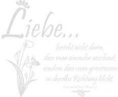 INDIGOS 4051719337716 Wandtattoo, Vinyl, silber, 60 x 10 x 10 cm