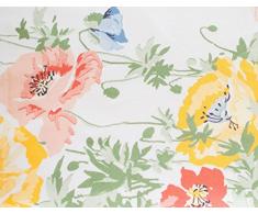 Tuscany Fine Linens Bettwäsche-Set für Doppelbett, Blumenmuster, Mehrfarbig