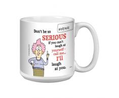 Tree Free Grußkarten, 20 oz Laugh in Yourself Aunty Acid Raffinierter Jumbo Tasse