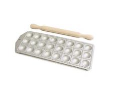 CALDER 2151Â raviolatore mit Teigrolle, Aluminium Druckguss, Silber