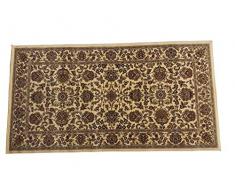 oKu-Tex Webteppich Teppichläufer Brücke Kairo | Orientmuster | Farbe: Berber | 80 x 150 cm