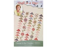 Steppdecke in a Day Eleanor Burns Muster Gänse im Garten