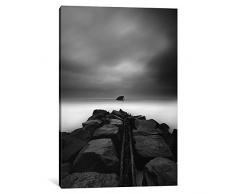 iCanvasART 1 Stück das Wrack der John Louis Bathrooms Atlantus Eckwaschtisch Leinwand Kunstdruck Geoffrey Ansel Agrons 1.5 x 12 x 18-Inch