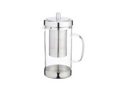 Kitchen Craft Teekanne Le Xpress mit Siebeinsatz 1Liter in transparent, Kunststoff, 12 x 17 x 22 cm