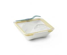 Black+Blum Appetit, 800 ml Lunchbox, Polypropylene/Tritan, weiß/Honey, One Size, 5
