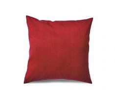 Craftbot Seide Werfen Kissenbezug 40,6 x 40,6 cm Oder 45,7 x 45,7 cm von 2 Stück 18 Farben erhältlich 16 inch Rot