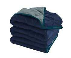 Lightspeed Outdoors Deluxe Decke aus Nylon-Fleece, winddicht, isoliert, waschbar, gesteppt, Tiefer Raum