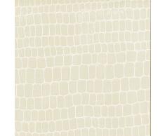 Venilia Croco Gold Klebefolie Material Optik Dekofolie Möbelfolie Tapeten Selbstklebende Folie, PVC, beige, 67,5cm x 1,5m, 350µm (Stärke: 0,35 mm), 53211, 1 cm