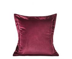 Eurofirany Kissenbezüge Kissenhüllen Couchkissenbezüge Sofakissenbezüge Dekorationskissen Doppelpack 2er Set Kopfkissenbezüge Dekokissen Sitzkissen, Stahlgrau, 45X45 cm, 2