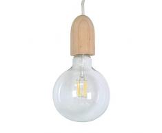 Zons Pendelleuchte + LED Leuchtmittel, weiß, 2 Stück