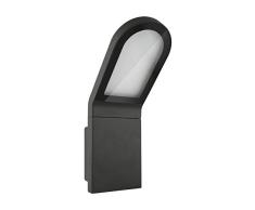 Ledvance Außenwandleuchte, Aluminium, 12 W, Grau