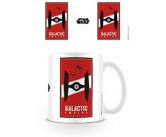 empireposter Star Wars - Tie Fighter Logo - Keramik Tasse - Größe Ø8,5 H9,5cm