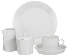 Arzberg 9700/00001/3314 Kaffee-Set, 14 -teilig Tric Weiss