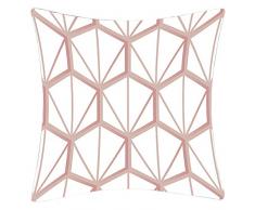Douceur de France Kissen, Bedruckt, Cyclone, Polyester, Rosa, 40 x 40 x 15 cm