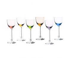 Cristal Sévres Glas Sèvres Turckeim – 6 Gläser für Wein N.2