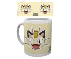 empireposter Pokemon - Pokémon - Meowth Face - Keramik Tasse - Größe Ø8,5 H9,5cm