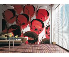 AG Design FTxxl 0081 Weingläser, Papier Fototapete - 360x255 cm - 4 teile, Papier, multicolor, 0,1 x 360 x 255 cm