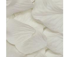 Eleganza Rosenblätter Elfenbein X 164pcs, Polyester