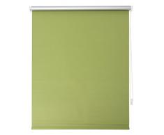 tilldekor Rollo Simply Fix, 60 x 150 cm, Thermo, grÃ¼n, inkl. KlemmtrÃ¤ger