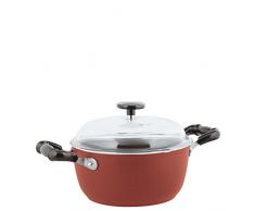 Sambonet 51007R70 1965 Vintage Quarzo Nero Fleischtopf (Aluminium)