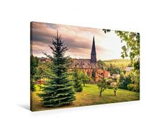 Calvendo Premium Textil-Leinwand 90 cm x 60 cm quer, Die Heilandskirche | Wandbild, Bild auf Keilrahmen, Fertigbild auf echter Leinwand, Leinwanddruck Menschen Menschen