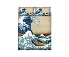 Italian Bed Linen Sogni dAutore Bettwäsche set, 100% Baumwolle, SD51, Doppelte