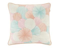 Dutch Decor Kissen Sonam 45x45 cm Salm - Zierkissen - Dekokissen - Heimtextilien - Dekoration