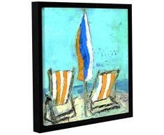 Tremont Hill Bliss Strand Stühle, blau, 45,7 x 45,7 cm