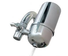 Kabter Wasserfiltersystem für Wasserhahn, Chrom