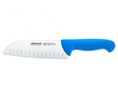 Arcos 290623 Santoku Messer, Acier_inoxydable, Blau, 180 mm