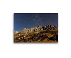 Premium Textil-Leinwand 45 x 30 cm Quer-Format Hochkönig | Wandbild, HD-Bild auf Keilrahmen, Fertigbild auf hochwertigem Vlies, Leinwanddruck von ferragosto Fotografie