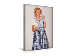 Calvendo Premium Textil-Leinwand 30 cm x 45 cm hoch, Spargelzeit | Wandbild, Bild auf Keilrahmen, Fertigbild auf echter Leinwand, Leinwanddruck Menschen Menschen