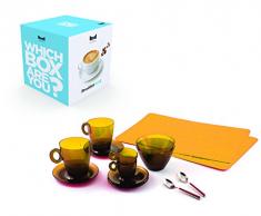 MEPRA Due Sektkühler, Edelstahl, Frühstück, Box, Gelb