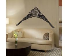 INDIGOS 4052166050982 Wandtattoo w285 Ornament, Orien Wandaufkleber 120 x 62 cm, türkis