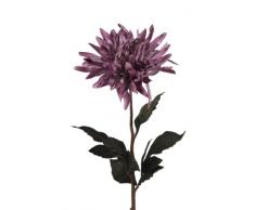 BELLAFIORA 16AMAZ032303 Kunstblumen, Dahlie, mit Glitter, 72Â cm, Fuchsia