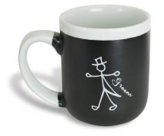 Abbey Gift Groom Two Hearts Kaffeebecher, 10,2 cm, Mehrfarbig