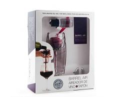 koala Barrel Air Set Weinbelüfter und Stopfen, Edelstahl, 17 x 8 x 22 cm, 3 Stück