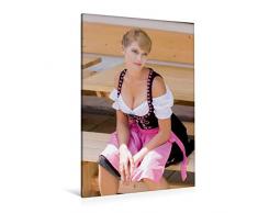 Calvendo Premium Textil-Leinwand 80 cm x 120 cm hoch, Bayerische SchÃ¶nheit | Wandbild, Bild auf Keilrahmen, Fertigbild auf echter Leinwand, Leinwanddruck Menschen Menschen