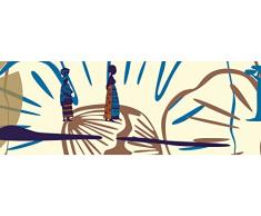 Plage Bordüren Afrika-Braun (300x10cm), Acryl, 300 x 0,2 x 10 cm